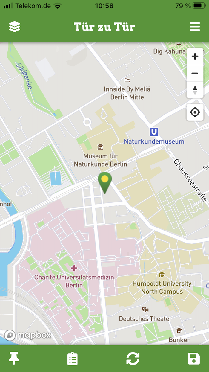 Grüne Wahlkampf-App