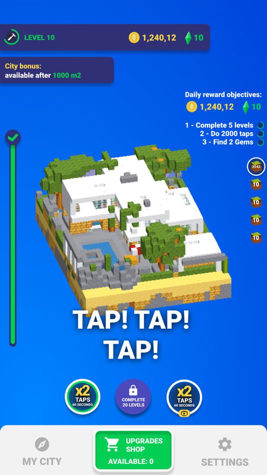#6. Blocks Building Clicker (iOS) 由: Kirill Diolog