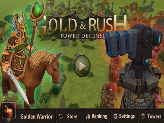 Screenshot #4 pour Gold Rush : 3D Epic Fantasy TD