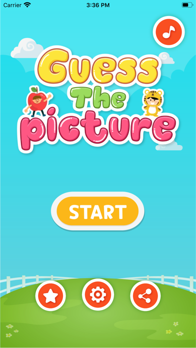 Screenshot #1 pour Guess the Picture Quiz Game