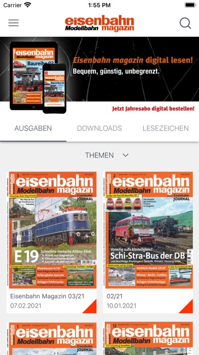 Eisenbahn Magazin Screenshot