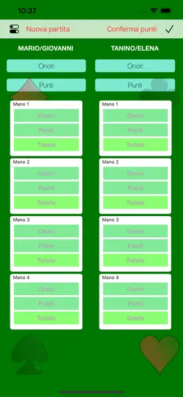 Game screenshot Burraco Score hack