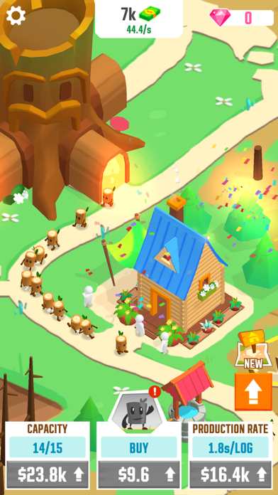 Idle Tree City Screenshot