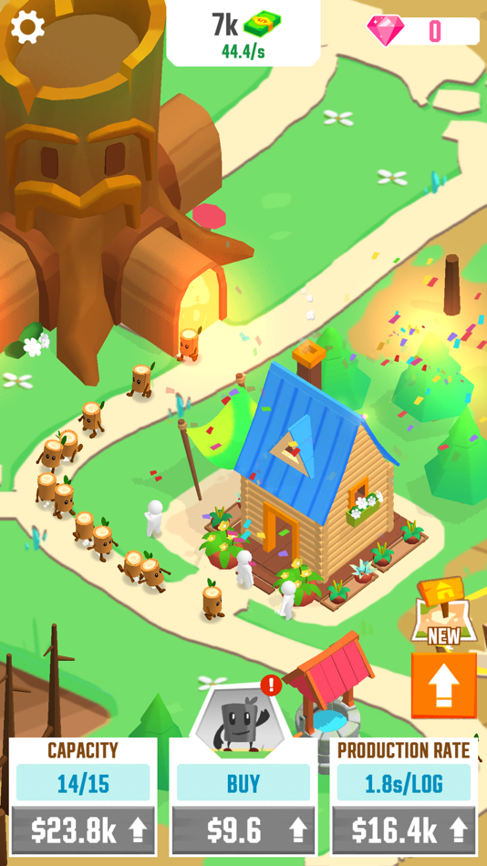 #2. Idle Tree City (iOS) Podle: ZPLAY (HK) TECHNOLOGY CO., LIMITED