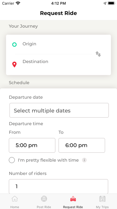 iO - Carpool With Ease! Screenshot
