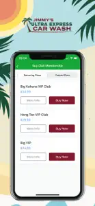 Jimmy's Ultra Express Car Wash screenshot #2 for iPhone