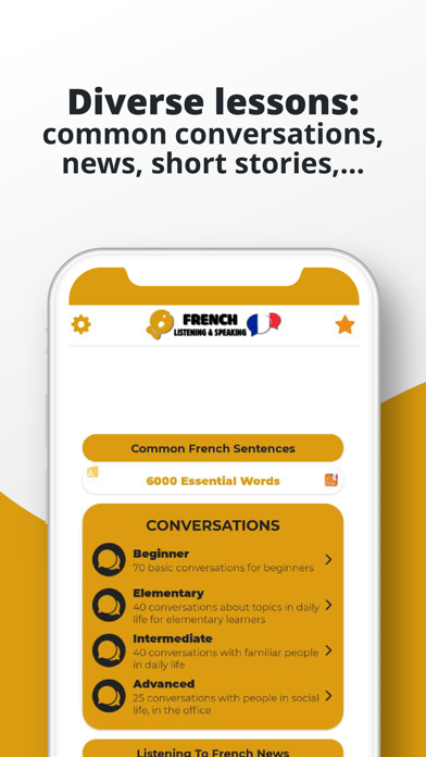 French ー Listening・Speaking Screenshot