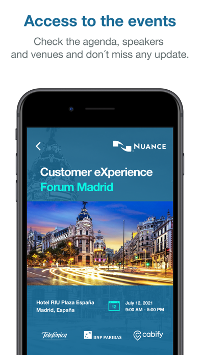 Nuance VoiceID Screenshot