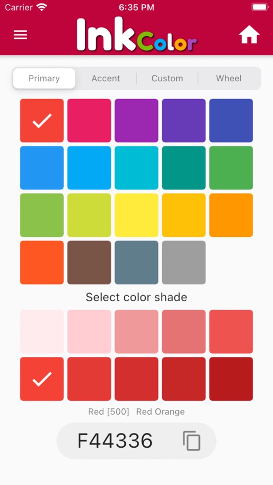 #3. Ink Color (iOS) 由: Mohammed Al-Jaf