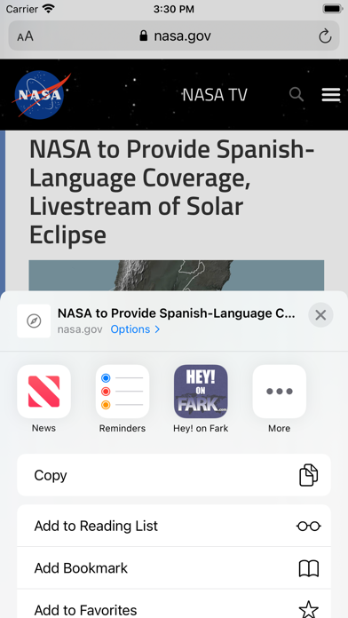 Hey! on Fark.com Screenshot