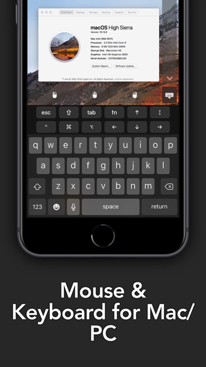 Remote Control for Mac/PC PRO
