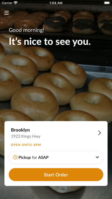 Highway Bagels Screenshot