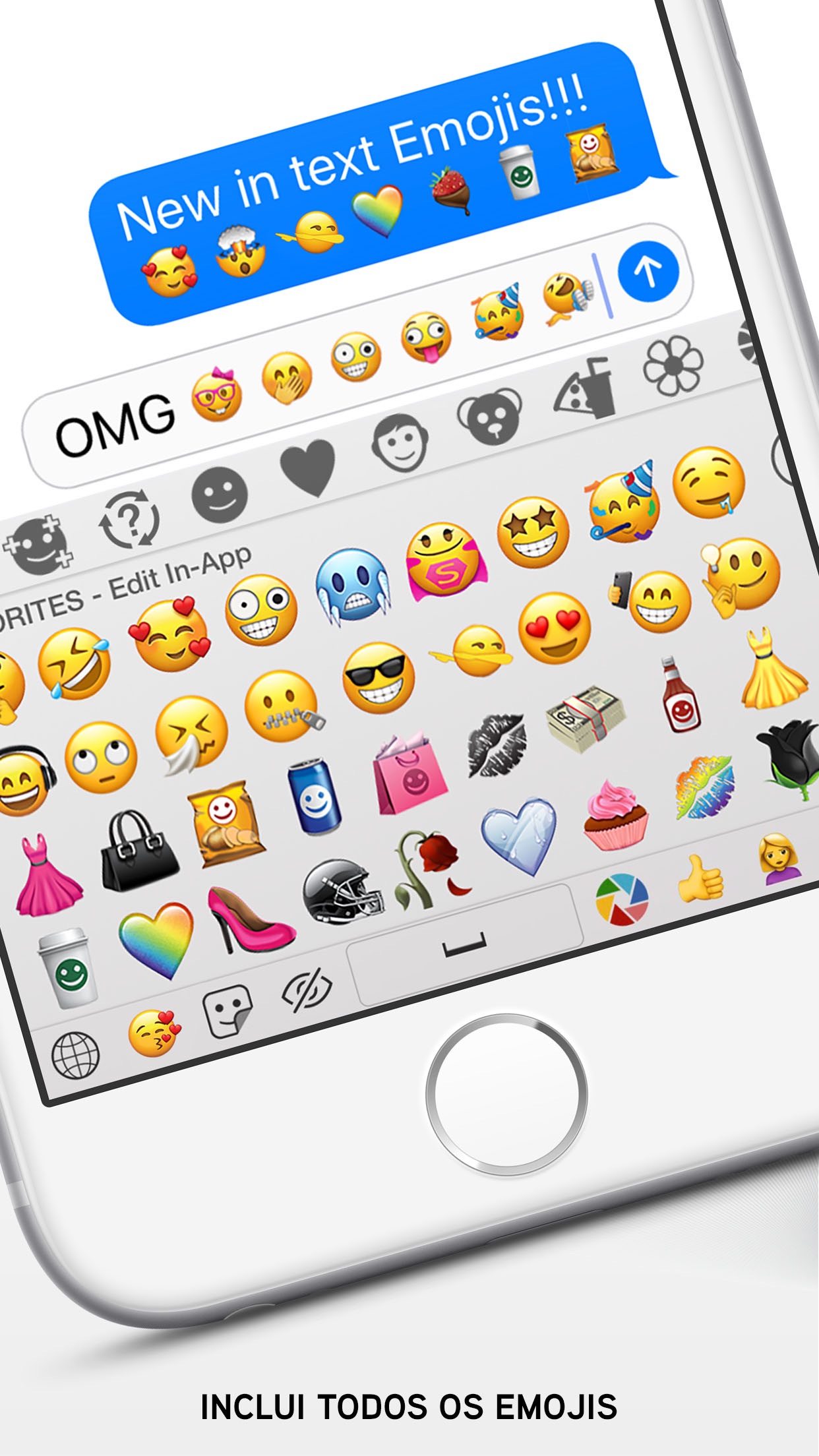 Screenshot do app Emoji>