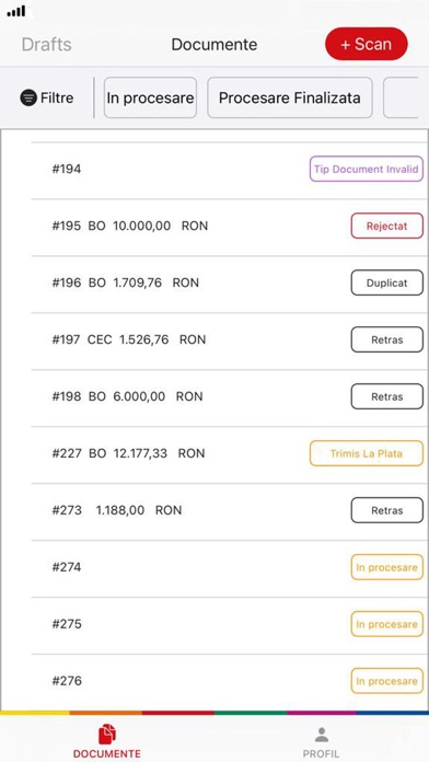 MyScan ProCredit Bank Romania Screenshot