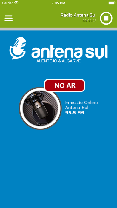 Screenshot #1 pour Rádio Antena Sul
