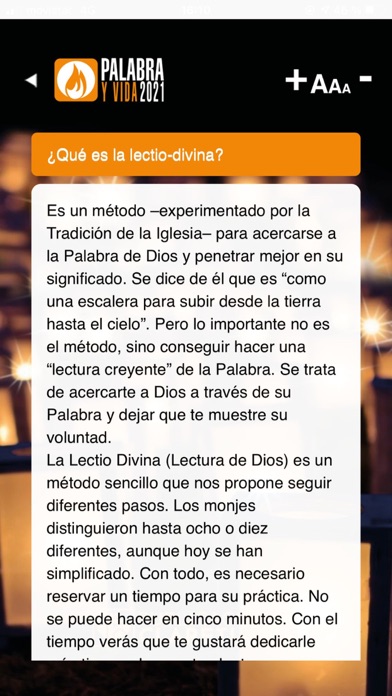 Palabra y Vida 2025 Screenshot
