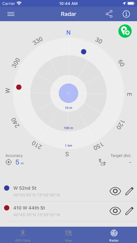 #6. GPS Data Smart (iOS) 来自: ExaMobile S.A.