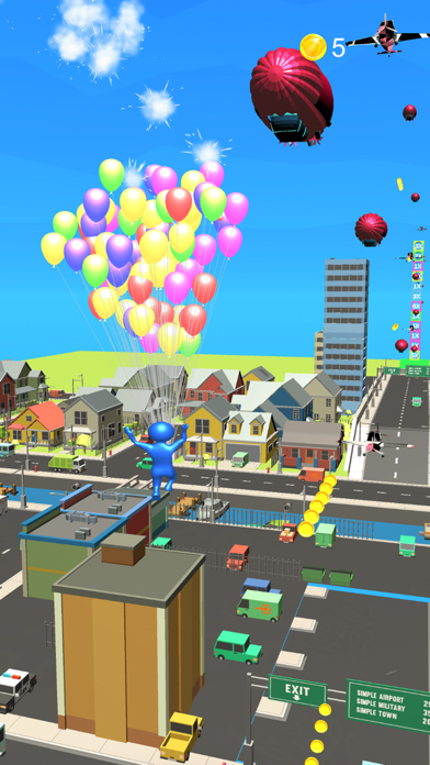 Balloon Down Screenshot