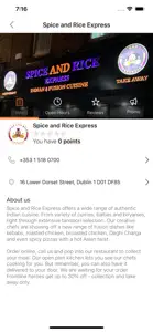 Spice and Rice Express screenshot #3 for iPhone