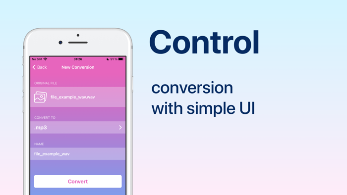 Audio Converter convert mp3
