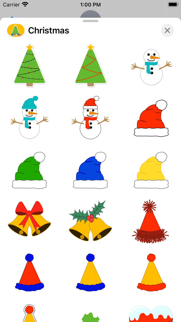 Merry Christmas Sticker Pack