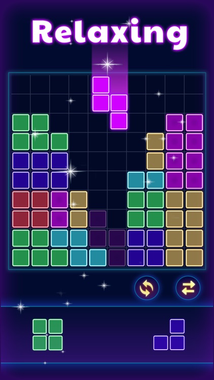 Glow Block Puzzle screenshot-0