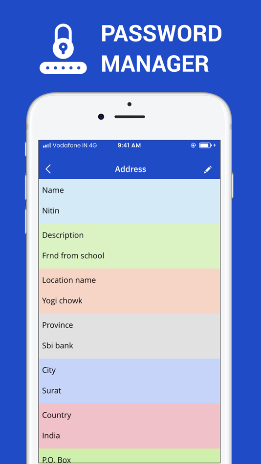 #4. Passsword Manager Vault (iOS) 由: Nitin Katrodiya