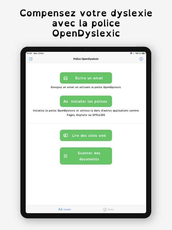 Screenshot #4 pour OpenDyslexic Police dyslexie