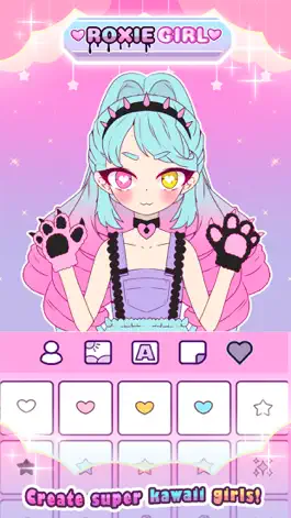 Game screenshot Roxie girl -  avatar maker mod apk
