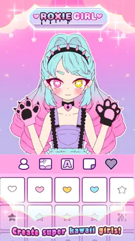 Game screenshot Roxie girl -  avatar maker mod apk