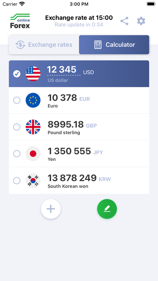#3. Сurrency converter Forex (iOS) 由: Roman Konasov