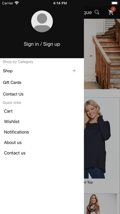 The Clothes Line Boutique Screenshot