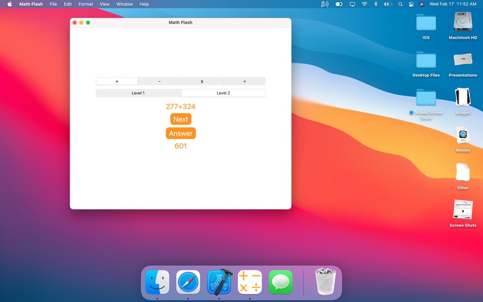 #3. MathFlash Fun Desktop Edition (macOS) 게시자: Nehal Dantwala
