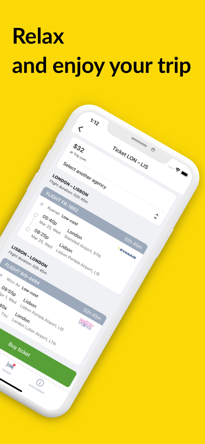 Low-cost airlines and flights