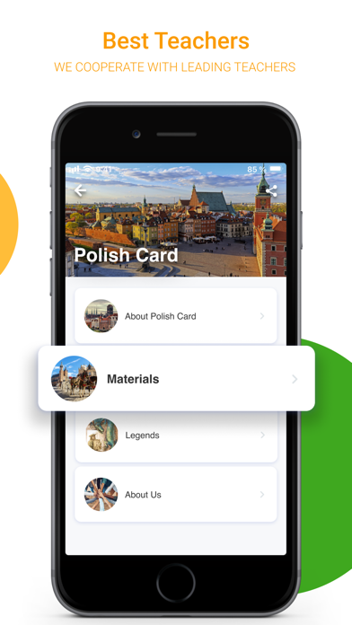Polish card, polish essentials Screenshot