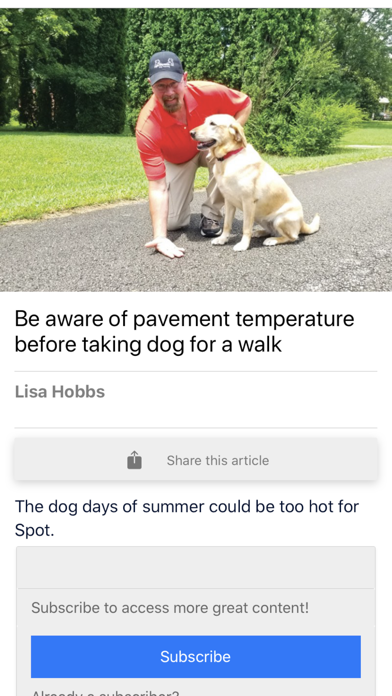 Southern Standard Screenshot