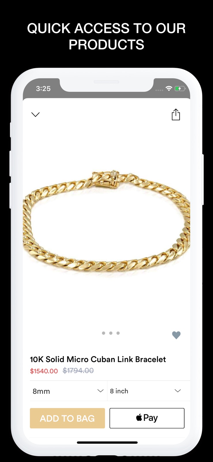 Las Villas Jewelry iphone screenshot 2