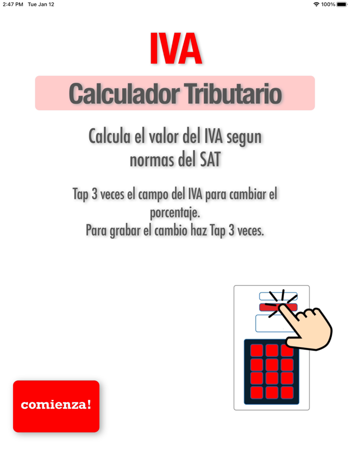 Calculadora IVA Sat Mexico