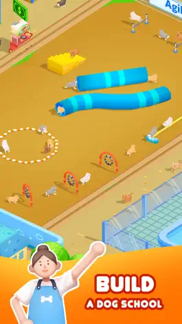 Game screenshot Idle Dog Training School apk