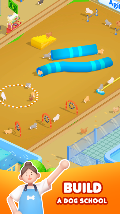 Idle Dog Training School Screenshot