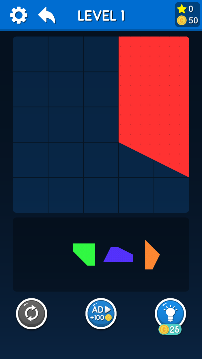 Tangram Puzzle Block