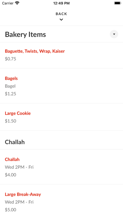 Original Brooklyn Bagel Screenshot