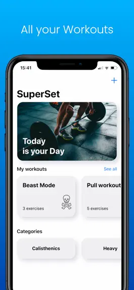 Game screenshot SuperSet - Workout Companion mod apk