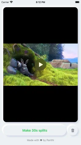 Game screenshot VideoSplitter - 30s Splits apk