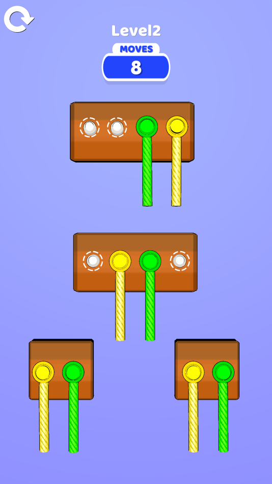 #4. Rope Sort! (iOS) Podle: Hasa Taner