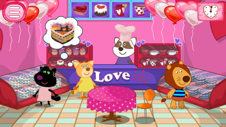 Cafe for animals. Cooking game