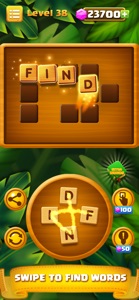 Word Cross Jungle screenshot #1 for iPhone