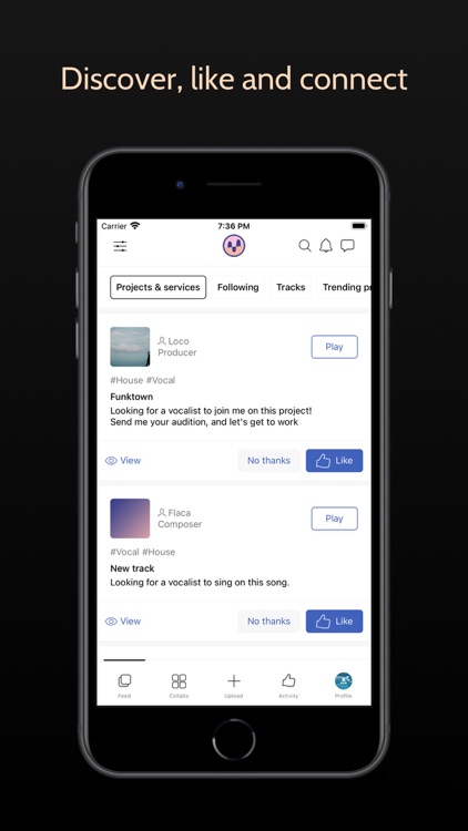 VERCE - Music collaboration