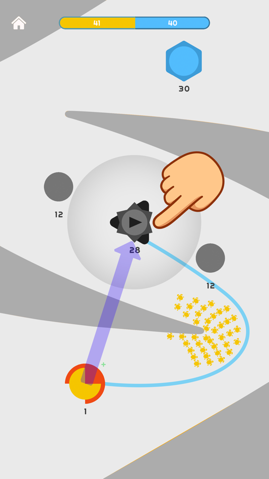 #3. Clash of Dots - 1v1 RTS (iOS) 由: AI Games FZ