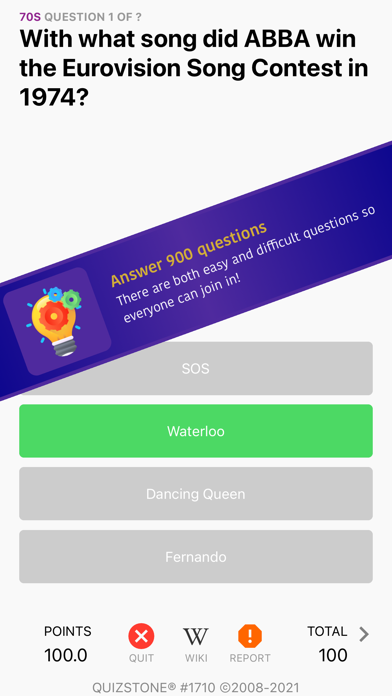 Eurovision Quiz Screenshot